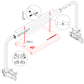 Skylight Hyperbar edge stand 60/M.45