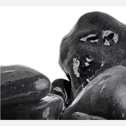 WIO Black Venom Boulder Stone Box