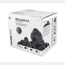 WIO Black Venom Boulder Stone Box