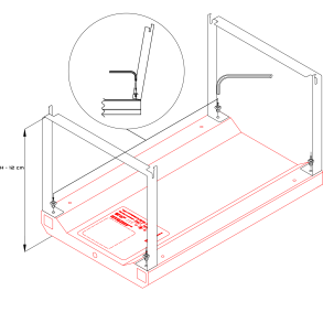 Skylight Hyperbar Edge holder