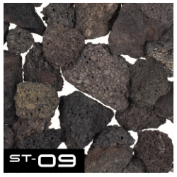 ST-09 Black Lava Stone 150 g
