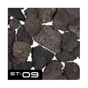 ST-09 Black Lava Stone 150 g