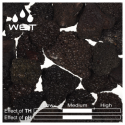 ST-09 Black Lava Stone 150 g