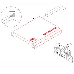 Skylight stand holder for XS.15