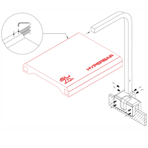HYPERBAR XS.15 stand-holder
