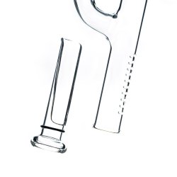 Green Aqua Glass Skimmer